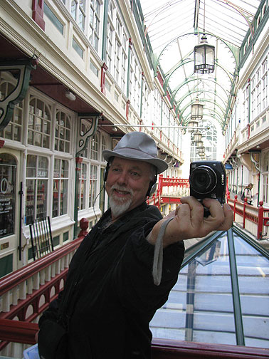 Me shooting myself in a mirror in the Castle Arcade. We were told that all photography in the Arcades is illegal and banned! So most of us went out and took a lot more photos!