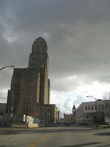 Buffalo's gorgeous art deco City Hall, built in the 1930s.