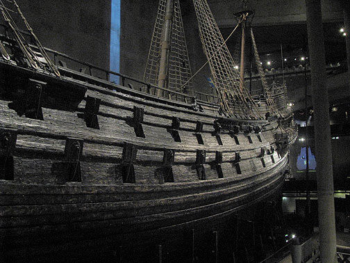 The Vasa Museum is a great experience, and the Vasa is a fantastic modern lesson! A massive warship built by the Swedish crown in 1628, it sailed few thousand meters on its maiden voyage and was blown over in a squall and sank. The most feared warship of its time was a lemon! It laid buried for 333 years until it was found and brought up in a 4 year effort in the early 1960s, a real archeological tour-de-force. Now it's on display in a dedicated museum and it's absolutely stunning. Frighteningly huge, the nuclear-powered aircraft carrier of its day.