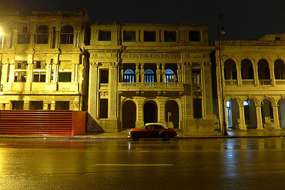 On the Malecon, Havana.