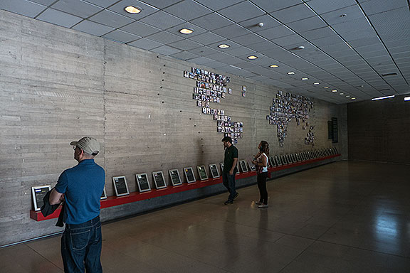 The Museum of Human Rights is a very impressive modernist facility that tells the many horrifying stories of torture, abduction, and death, as well as showing a lot of the pro-coup media and propaganda of the time.